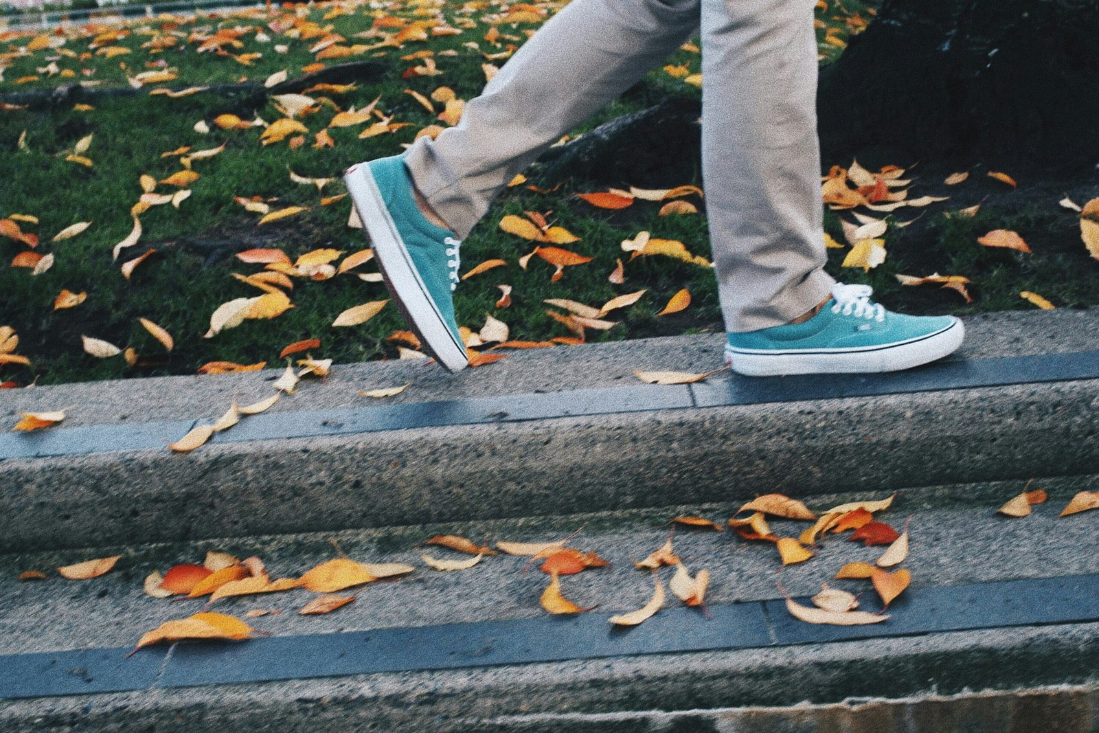 a person's legs and shoes